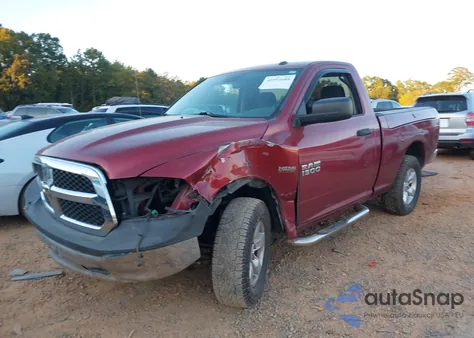 2014 Ram 1500 Tradesman из США, поврежденный, VIN 3C6JR7AT4EG139165